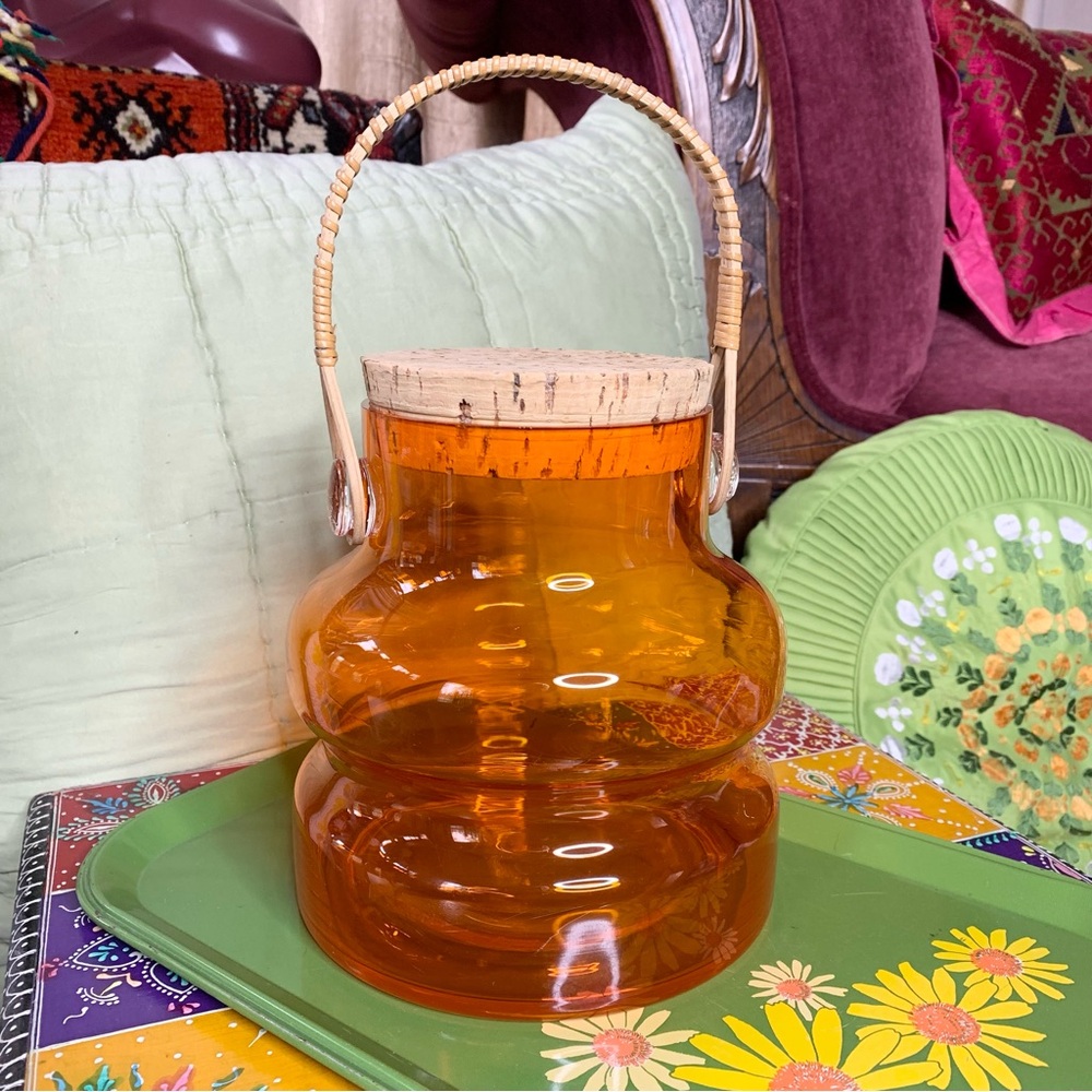 Takahashi Canister Cork and Rattan